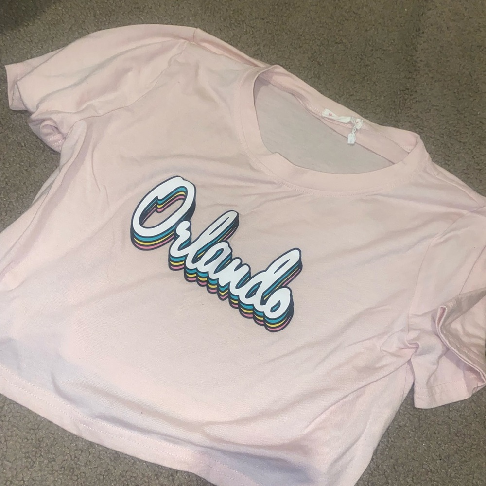 PINK SHEIN CROP TOP